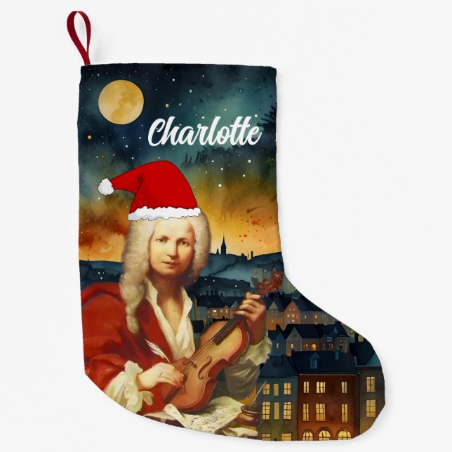 Vivaldi Christmas Small Christmas Stocking (Front)
