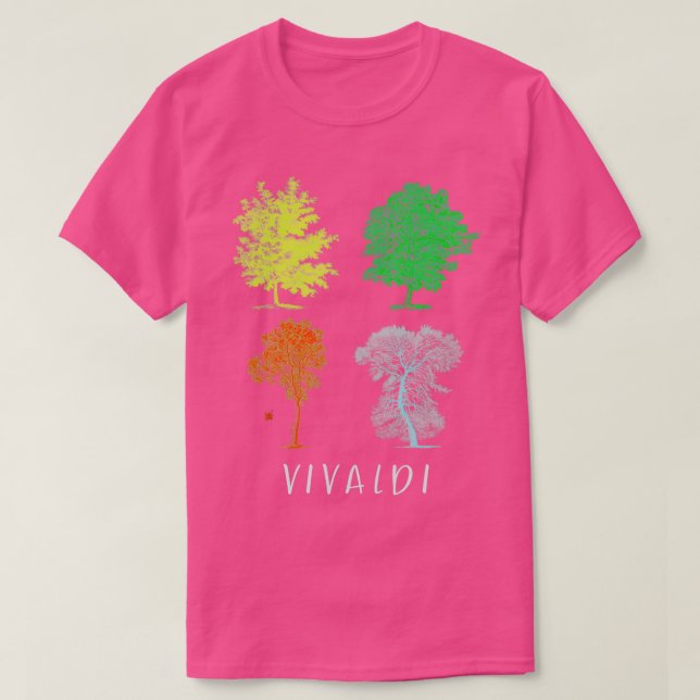 Vivaldi Four Seasons 2 T-Shirt (Design Front)