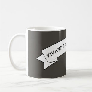 VIVANT LINGUAE MORTUAE - Long Live Dead Languages Coffee Mug