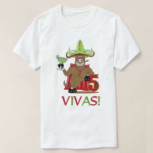 VIVAS Cinco de Mayo T_Shirt