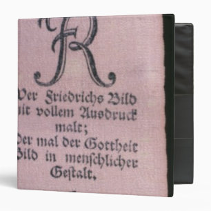 Vivat' bands of Frederick II 3 Ring Binder