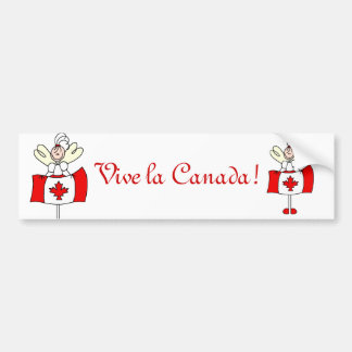 Vive la Canada! Bumper Sticker