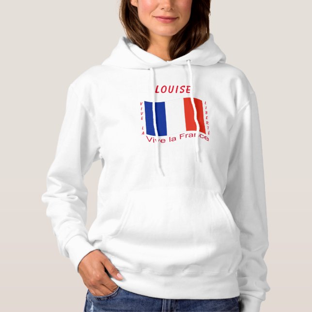 Vive la France (France) Hoodie (Front)