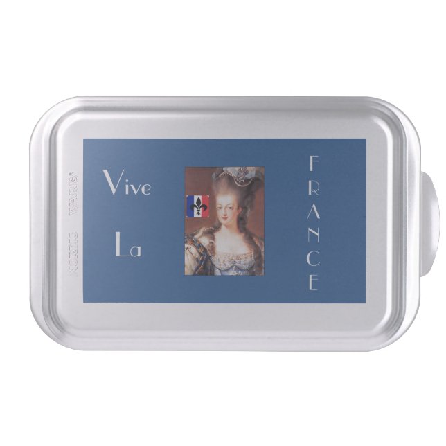 Vive La France Marie Antoinette French Cake Pan (Front)