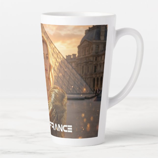 VIVE LA FRANCE - PARIS LATTE MUG (Right)