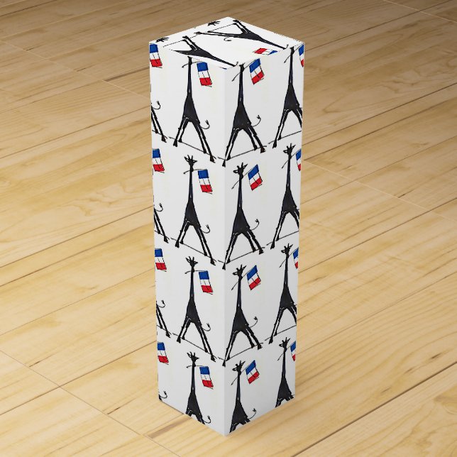 Vive la vin Français! Wine Box (Front)