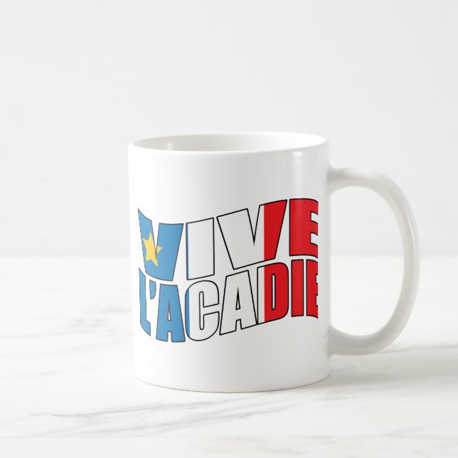 Vive l'acadie coffee mug (Right)