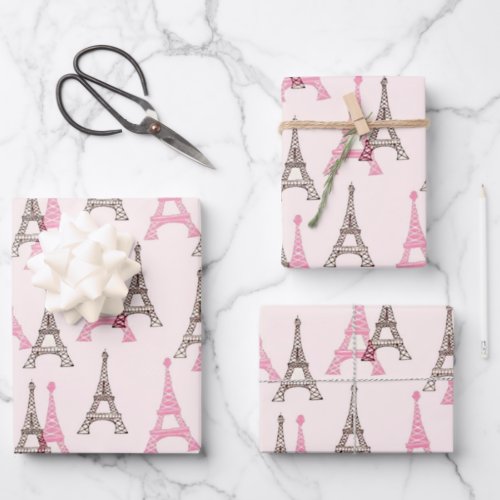 Vive Le France Wrapping Paper Sheets
