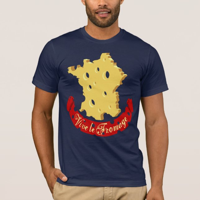 Vive le Fromage T-Shirt (Front)