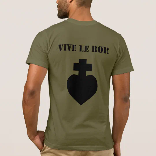 Vive Le Roi T Shirt Zazzle Com