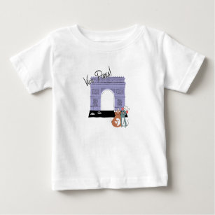Vive Paris! Arc De Triomphe Disney Baby T-Shirt