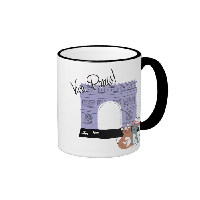 Vive Paris Arc De Triomphe Disney Coffee Mug
