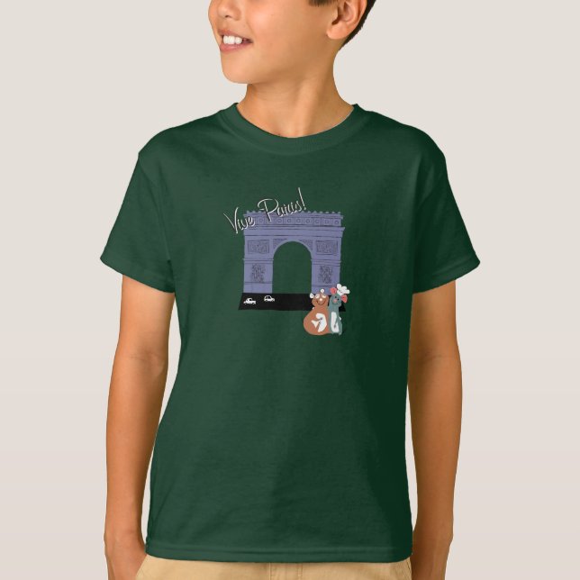 Vive Paris! Arc De Triomphe Disney T-Shirt (Front)