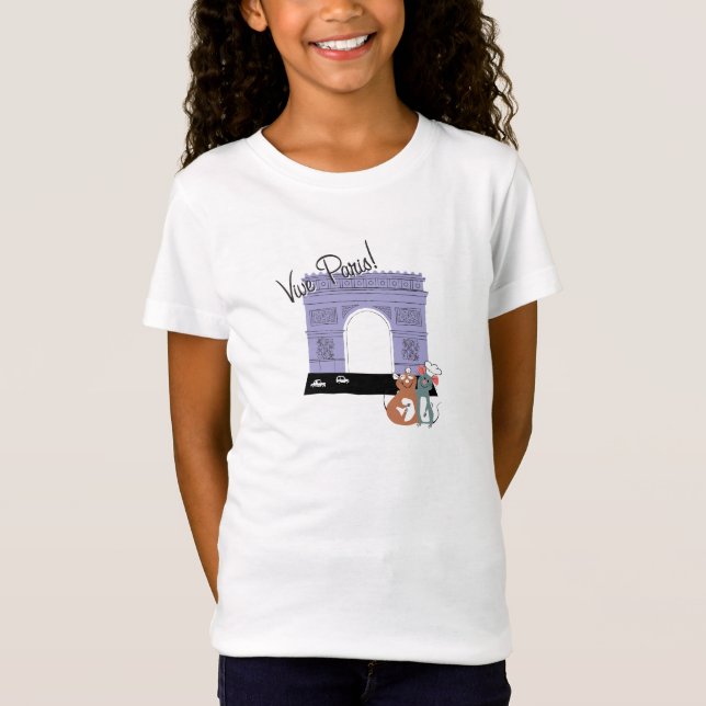 Vive Paris! Arc De Triomphe Disney T-Shirt (Front)