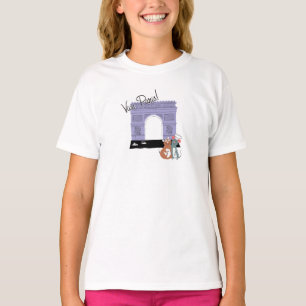 Vive Paris! Arc De Triomphe Disney T-Shirt