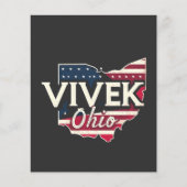 Vivek Ohio 2026 Governor Republican American (Front)