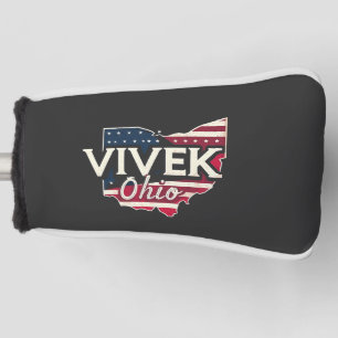 Vivek Ohio 2026 Governor Republican American  Golf Head Cover