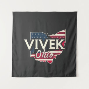 Vivek Ohio 2026 Governor Republican American  Tapestry