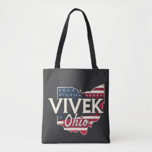 Vivek Ohio 2026 Governor Republican American  Tote Bag