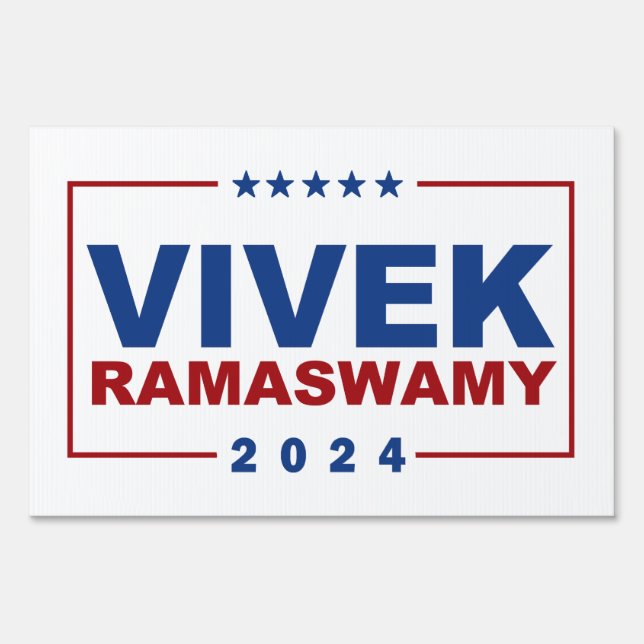 Vivek Ramaswamy 2024 Sign (Back)