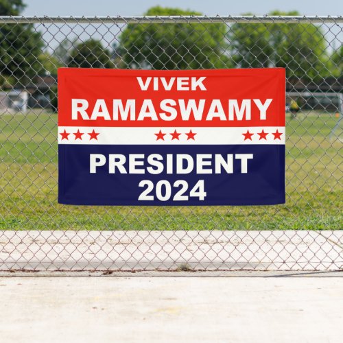 Vivek Ramaswamy President 2024 Banner