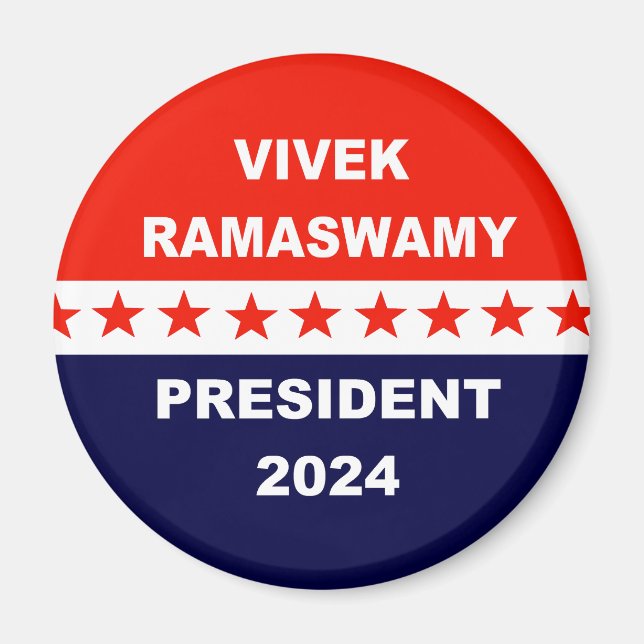 Vivek Ramaswamy President 2024 Magnet (Front)