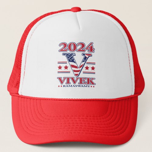 Vivek Ramswamy for President 2024 Trucker Hat