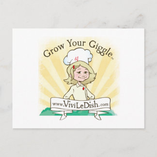 Vivi LeDish™ Grow Your Giggle™ Postcard
