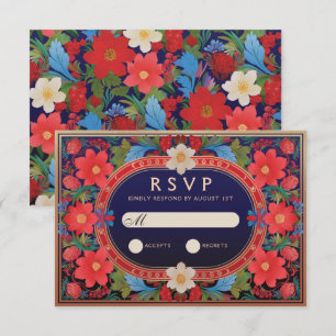 VIVIAN I : Wedding RSVP Card