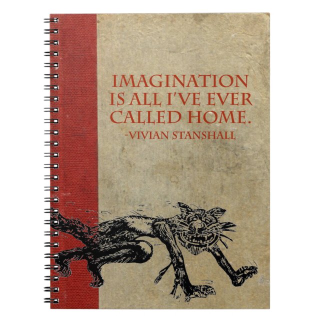 Vivian Imagination Sketchbook Notebook (Front)