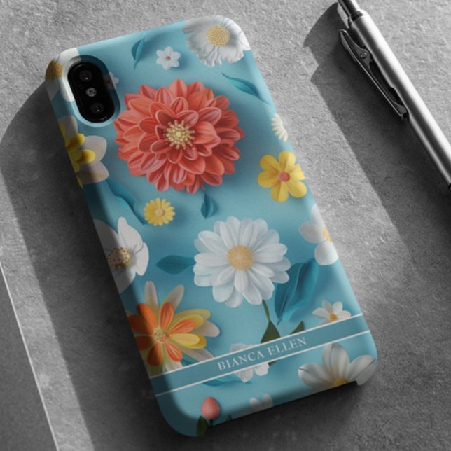 Vivicious Flowers Case-Mate iPhone Case (Creator Uploaded)