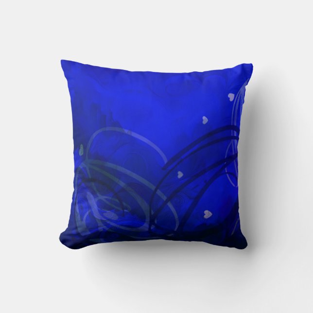 Vivid Abstract Design Cushion (Front)