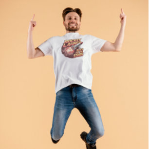 Vivid and Bold Rocket Launch T-Shirt
