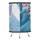 Vivid and Vibrant Mexican Art  Table Lamp (Back)