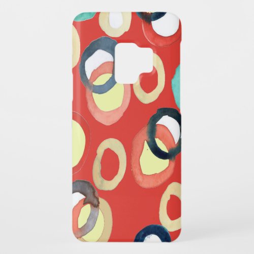 Vivid Aquarelle Abstract Background Art Case_Mate Samsung Galaxy S9 Case