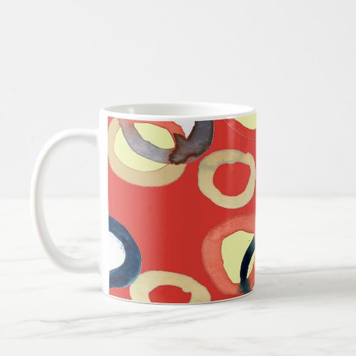 Vivid Aquarelle Abstract Background Art Coffee Mug