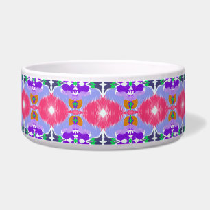 Vivid Aurora Kaleidoscope Electric Bloom Bowl