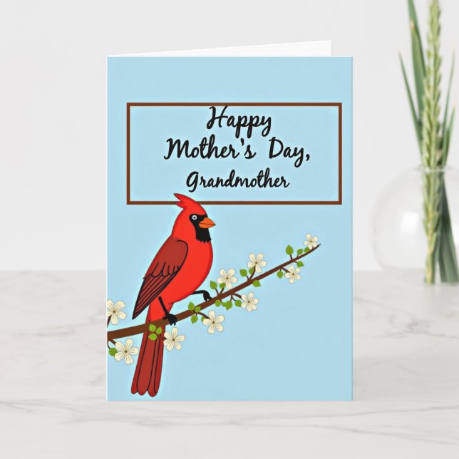 Vivid Avian Mothers Day Card (Front)