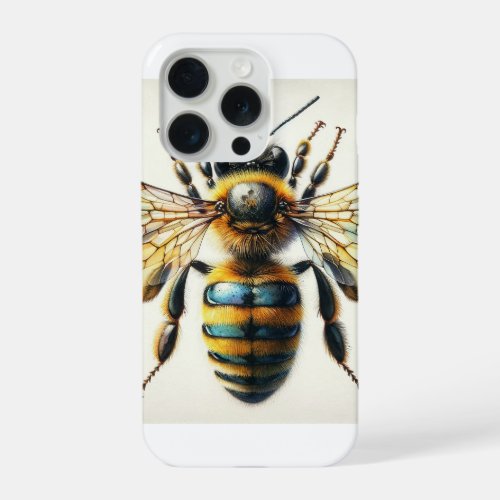Vivid Bee IREF769 _ Watercolor iPhone 15 Pro Case
