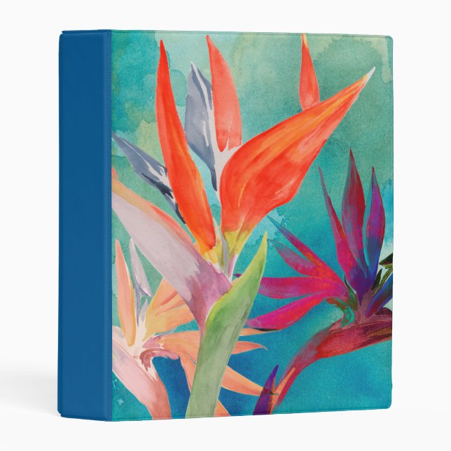 Vivid Birds of Paradise Mini Binder (Front/Spine)