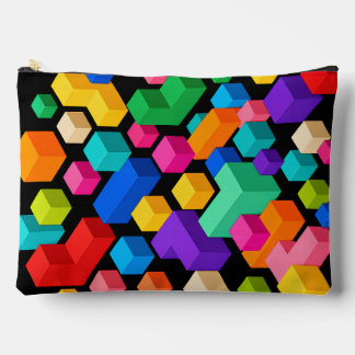 Vivid Blockscape Accessory Pouch