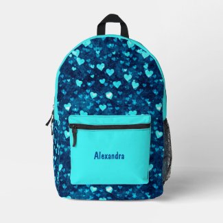 Vivid Blue Hearts 