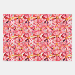 Vivid Bow Impressions Wrapping Paper Sheets