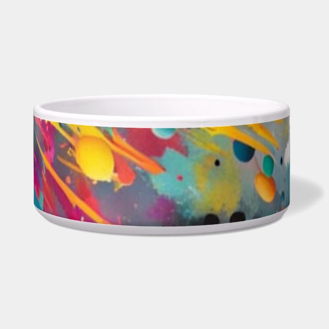 Vivid Chaos Splash Graffiti Bowl (Right)