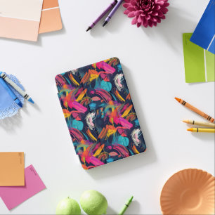 Vivid Chaos Splash Graffiti iPad Mini Cover