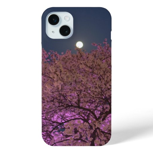 Vivid Cherry Blossoms iPhone 15 Plus Case