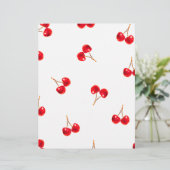 Vivid Cherry Pattern (Standing Front)