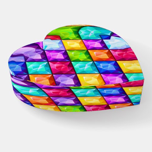 Vivid Colors Gemstone IMAGE Paperweight