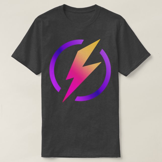 Vivid Colors Lightning T-Shirt (Design Front)