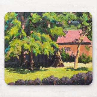 Vivid Colors on Big Tree Mouse Pad